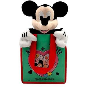 Disney Mickey Mouse Plush Toy in a Gift Bag, 12”